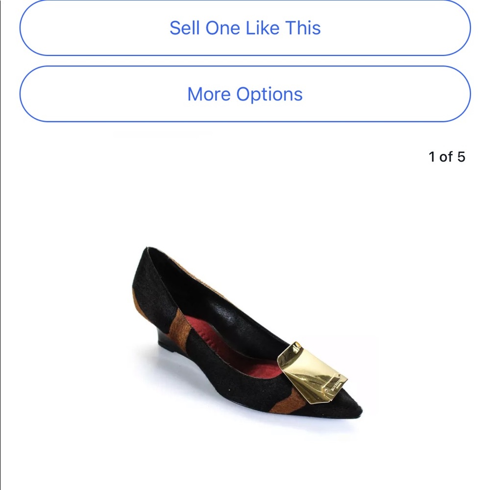 🔥🔥🔥BURBERRY🔥🔥ABSTRACT WEDGES🔥🔥🔥 - Picture 13 of 16
